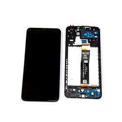 LCD SAMSUNG SM-A136 A13 5G + RAMKA BLACK-15221