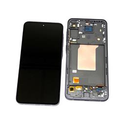 LCD SAMSUNG SM-A556B A55 5G + RAMKA BLACK OLED-15216