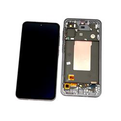LCD SAMSUNG SM-A566 A56 5G + RAMKA BLACK OLED-15215