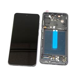 LCD SAMSUNG SM-G990 S21 FE + RAMKA GREY ODNOWIONY -15209