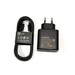 ŁADOWARKA SAMSUNG + KABEL TYP C 3A 45W BLACK ORY-15237