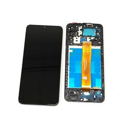 LCD SAMSUNG M127 M12 + RAMKA BLACK-15239