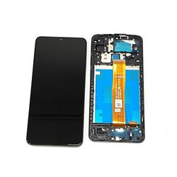 LCD SAMSUNG SM-A125F A12 + RAMKA BLACK-15244