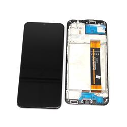 LCD SAMSUNG SM-A135F A13 4G + RAMKA BLACK-15246