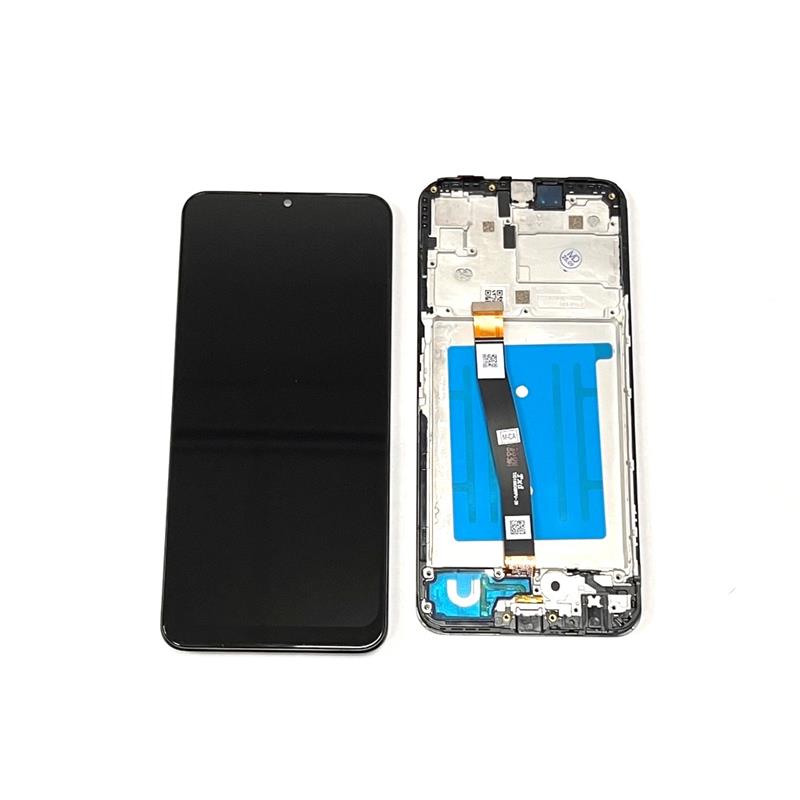 LCD SAMSUNG SM-A226F A22 5G + RAMKA BLACK -15248