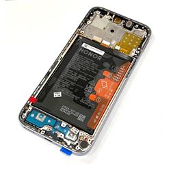 LCD HUAWEI HONOR X8B TITANIUM SILVER ORYGINALNY-15264