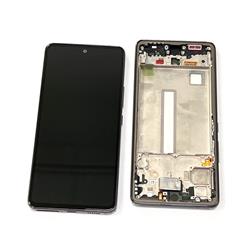 LCD SAMSUNG SM-A536B A53 BLACK + RAMKA ODNOWIONY-15300