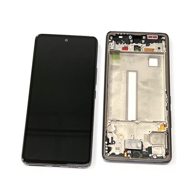 LCD SAMSUNG SM-A536B A53 BLACK + RAMKA ODNOWIONY-15300