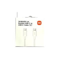 KABEL XIAOMI USB TYP-C 6A 120W SPLOT 1m BOX ORYG-15441