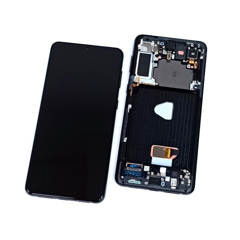 LCD SAMSUNG SM-G996 S21+ PLUS 5G BLACK ODNOWIONY-15448