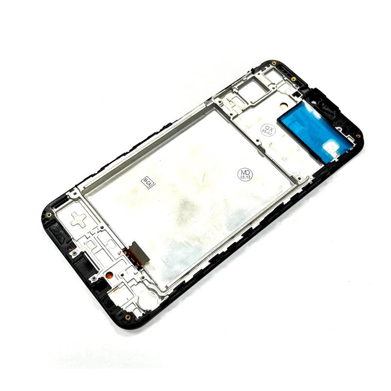 LCD SAMSUNG SM-A245 A24 4G 2023 BLACK Z RAMKĄ OLED-15452