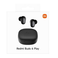SŁUCHAWKI XIAOMI REDMI BUDS 6 PLAY BLACK ORYGINAŁ-15424