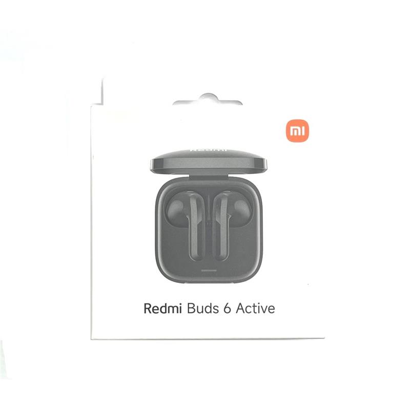 SŁUCHAWKI XIAOMI REDMI BUDS 6 ACTIVE BLACK ORYGINA-15429