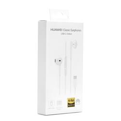 SŁUCHAWKI HUAWEI P20 P30 P40 CM33 USB-C BOX WHITE-15530