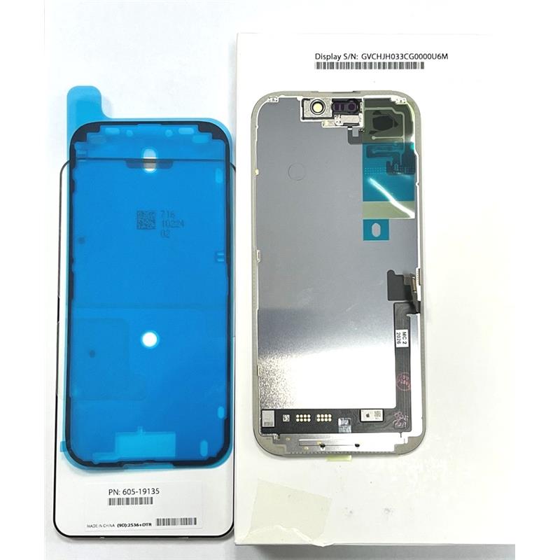 LCD IPHONE 17 2025 BLACK ORYGINALNY SERVICE PACK-15531