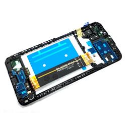 LCD SAMSUNG SM-A135F A13 4G + RAMKA BLACK-15687