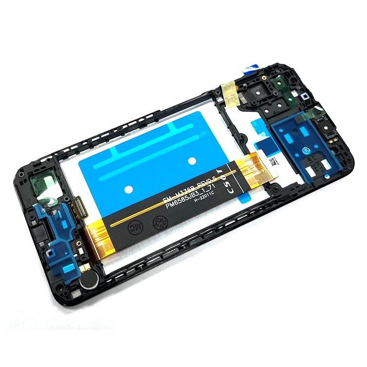 LCD SAMSUNG SM-A135F A13 4G + RAMKA BLACK-15687
