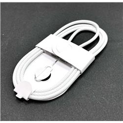 KABEL USB-C / USB-C OPLOT + IGŁA SIM WHITE-15691