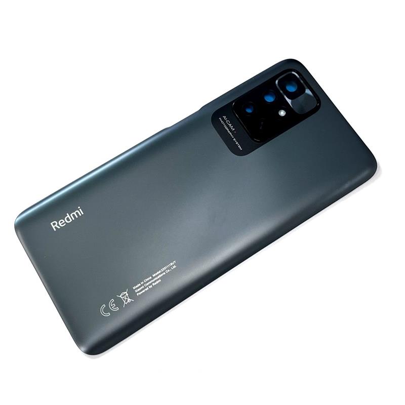 KLAPKA BATERII XIAOMI REDMI 10 2022 GREY BLACK-15809