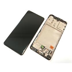 LCD SAMSUNG SM-A415 A41 BLACK GH82-23019A OUTLET-15828