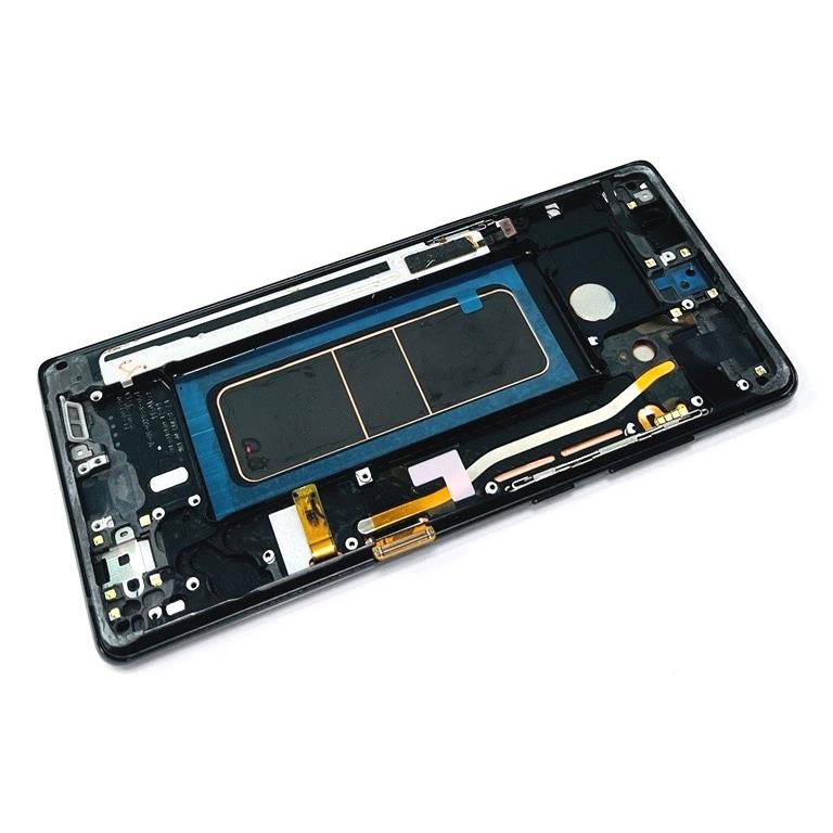 LCD SAMSUNG N950 NOTE 8 + RAMKA BLACK ODNOWIONY-16052
