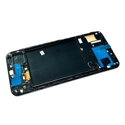 LCD SAMSUNG A50 SM-A505 + RAMKA BLACK INCELL-16148