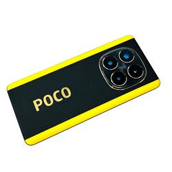 KLAPKA BATERII XIAOMI POCO X7 5G BLACK/YELLOW-16225
