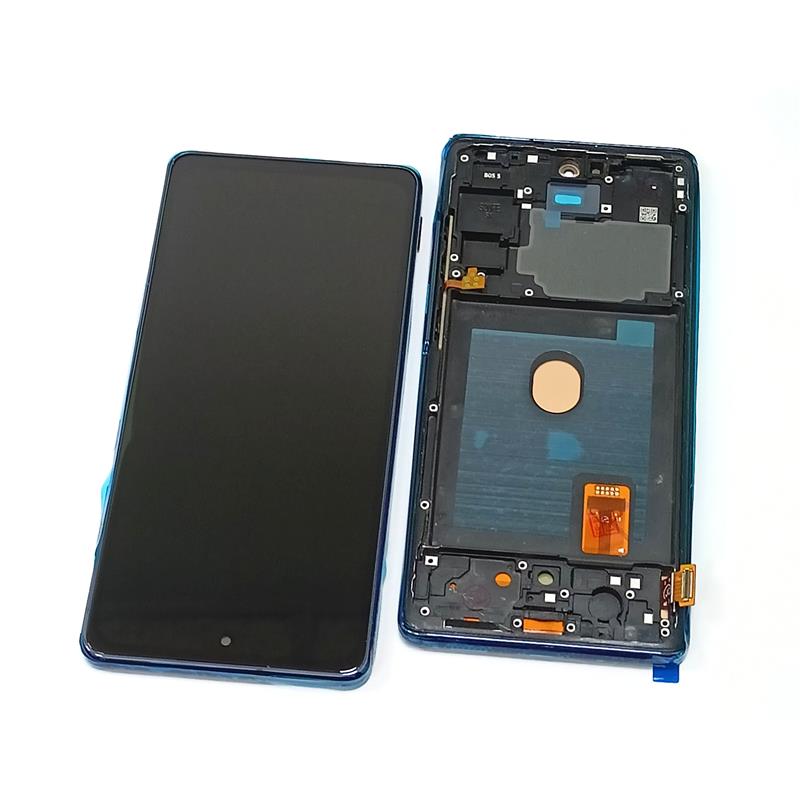 LCD SAMSUNG SM-G781B S20 FE + RAMKA BLACK INCELL-16383
