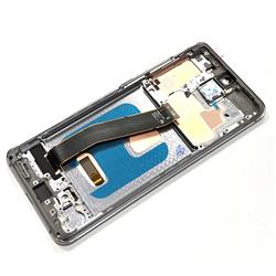 LCD SAMSUNG SM-G980 G981 S20 5G + RAMKA GREY INCEL-16438